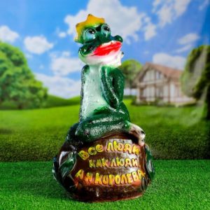 Садовая фигура "Царевна лягушка" 56х30см