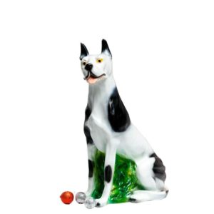 Садовая фигура «Дог Аргентинский» 40х30х90см
