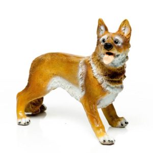 Садовая фигура «Овчарка» средняя 70х30х60см