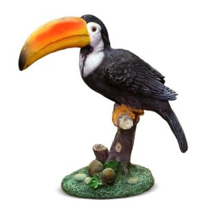 Садовая фигура «Тукан » маленький 35х15х35см