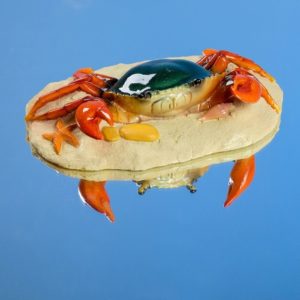 Садовая фигура плавающая "Краб" 25*16*8 см