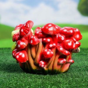 Фигурное кашпо «Мухоморы»